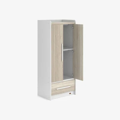 Cuckooland Boori Neat 2 Door Wardrobe  - White