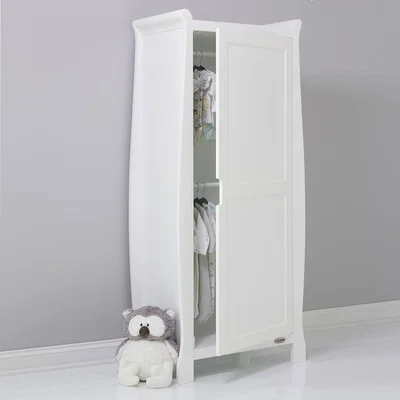Cuckooland Obaby Stamford Single Wardrobe - Warm Grey