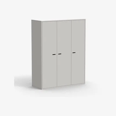 Cuckooland Mathy by Bols Madaket 3 Door Wardrobe - Mathy Beige Ivory