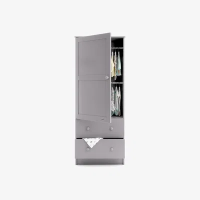 Cuckooland Obaby Single Wardrobe - Warm Grey