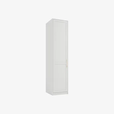 Cuckooland LPD Austen White 1 Door Wardrobe