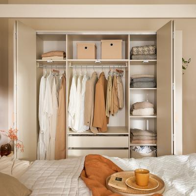 Cuckooland Vox 4 You Fresh Bifold 4 Door Wardrobe with Built in Drawers - 240cm
