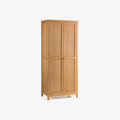 Dunelm Salerno Shaker Double Wardrobe Natural