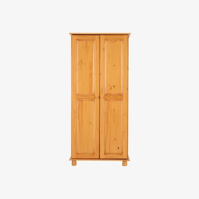 Dunelm Sol Wooden Wardrobe Natural