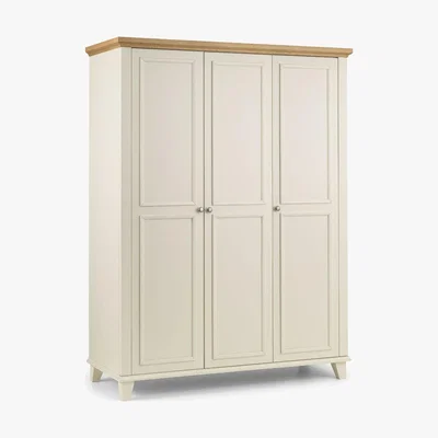 Dunelm Oregon Triple Wardrobe White