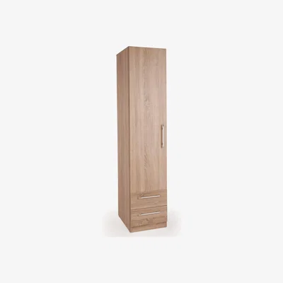 Dunelm Holborn 1 Door 2 Drawer Wardrobe Natural