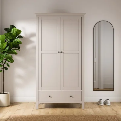 Dunelm Lynton Double 1 Drawer Wardrobe