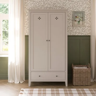Dunelm Lynton Petal Cut Out Double Wardrobe