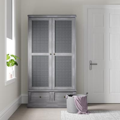 Dunelm Lucy Gents Wardrobe Grey