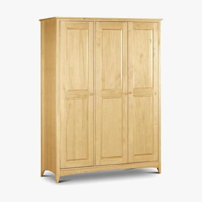 Dunelm Kendal 3 Door Wardrobe Natural