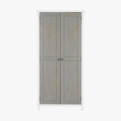 Dunelm Vermount Double Wardrobe White