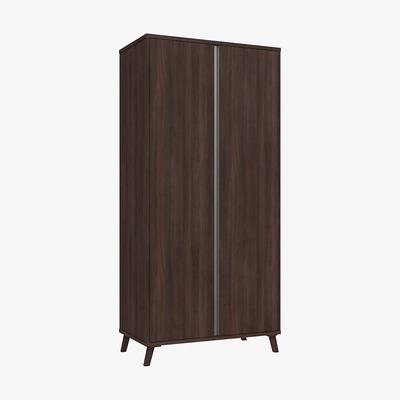 Dunelm Jenson 2 Door Large Wardrobe Truffle