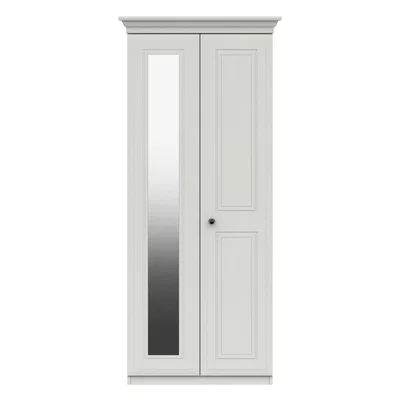 Dunelm Portia Double Wardrobe White
