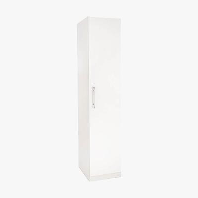 Dunelm Acton Single Wardrobe White