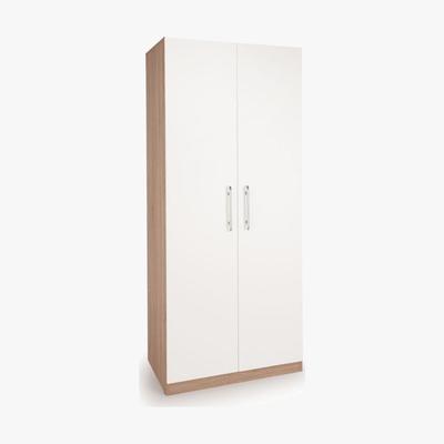 Dunelm Hyde Double Wardrobe White/Natural