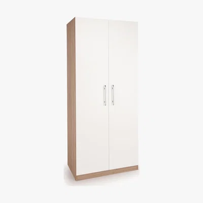 Dunelm Hyde Double Wardrobe White/Natural