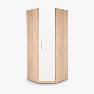 Dunelm Hyde Corner Wardrobe Natural