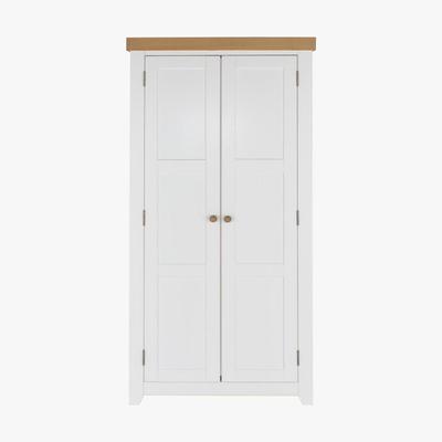 Dunelm Quitman Capri Wardrobe White