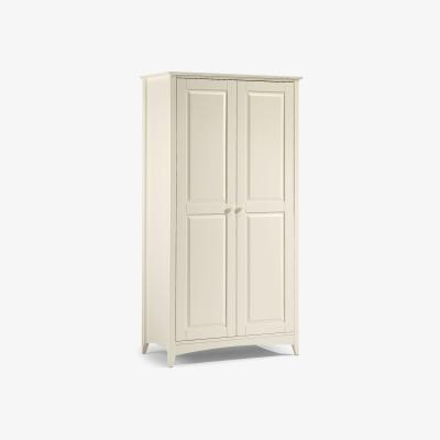 Dunelm Cameo Stone White Double Wardrobe Cream