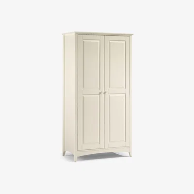 Dunelm Cameo Stone White Double Wardrobe Cream