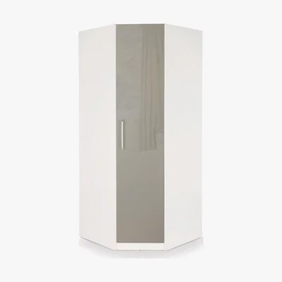 Dunelm Bayswater Corner Wardrobe Grey