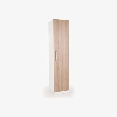 Dunelm Euston Single Wardrobe White/Natural