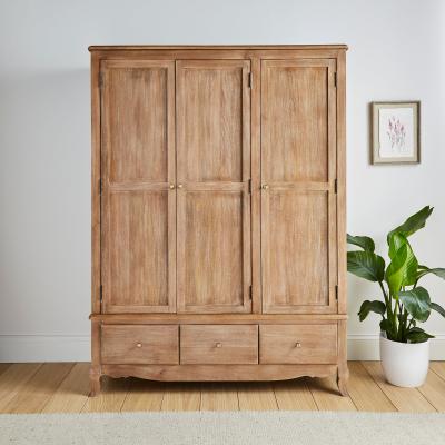 Dunelm Giselle Triple Wardrobe Natural