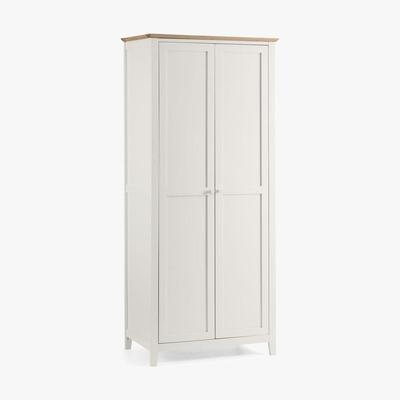 Dunelm Salerno Shaker Double Wardrobe Natural