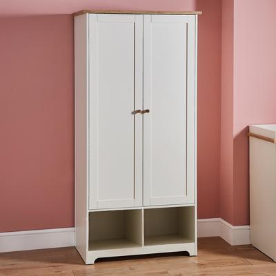 Dunelm Devon Ivory Wardrobe Cream