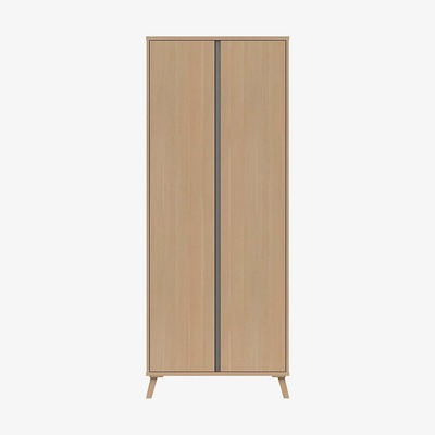 Dunelm Jenson 2 Door Wardrobe Light Oak