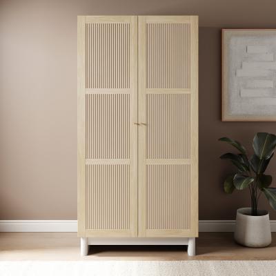 Dunelm Maeva Double Wardrobe, Light Oak Effect Light Oak