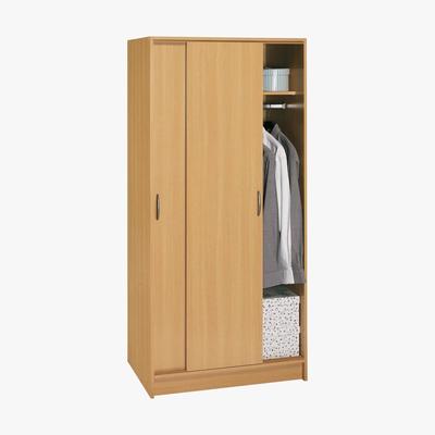 Dunelm Fusion Sliding Wardrobe Natural