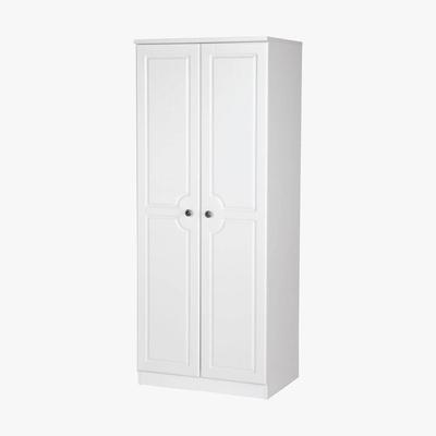 Dunelm Pembroke White Large Wardrobe White