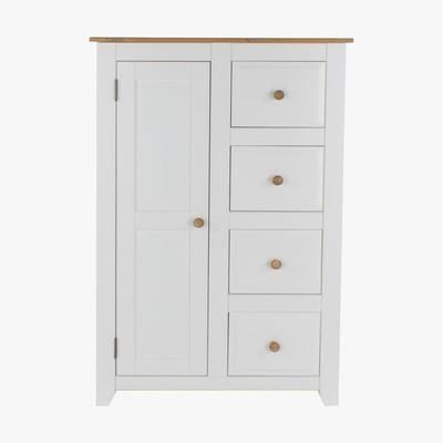 Dunelm Capri Mini Wardrobe White