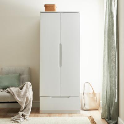 Dunelm Larson 2 Door Wardrobe White