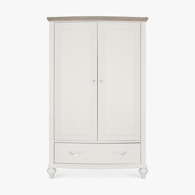 Dunelm Sophia Grey Double Wardrobe Grey