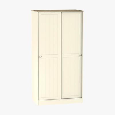 Dunelm Vienna Sliding Wardrobe Cream