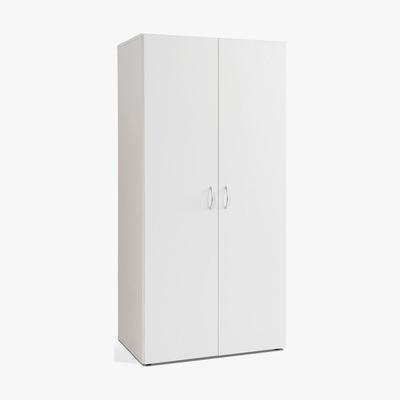 Dunelm Fusion 2 Door Wardrobe White White