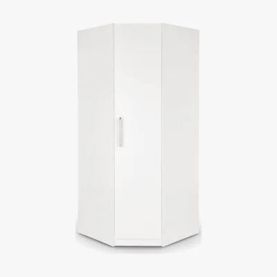 Dunelm Acton Corner Wardrobe White