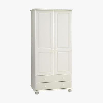 Dunelm Colburn White Gents Wardrobe White