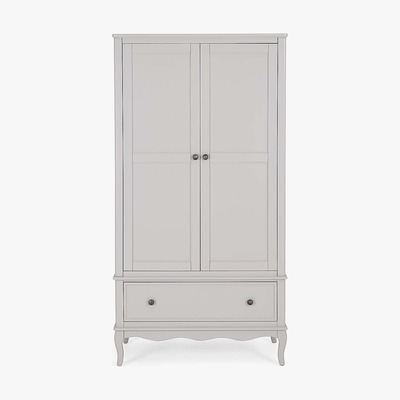 Dunelm Clara Gents Wardrobe Grey