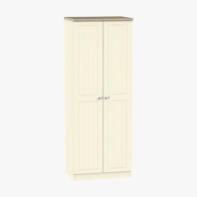Dunelm Vienna Tall 2 Door Wardrobe Cream