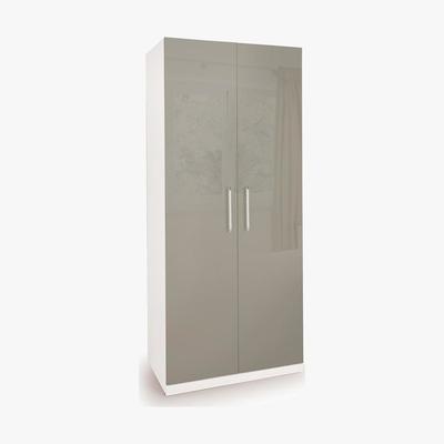Dunelm Bayswater 2 Door Wardrobe White