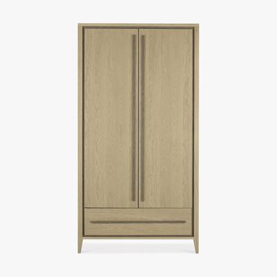 Dunelm Mason Oak Double Wardrobe Oak (Brown)