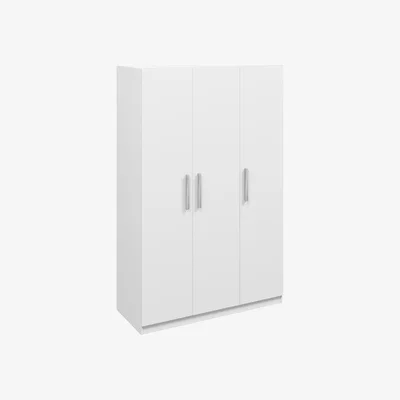 Dunelm Sudbury Triple Wardrobe White