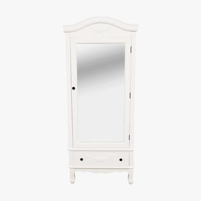 Dunelm Toulouse Ivory Single Wardrobe Off-White
