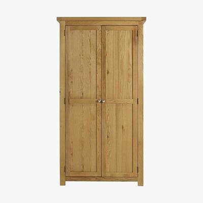 Dunelm Woburn Oak Double Wardrobe Brown
