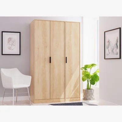 Dreams Dakota 3-Door Wardrobe - Brown