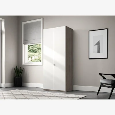Dreams Kirkpatrick Wooden 2-Door Wardrobe - White