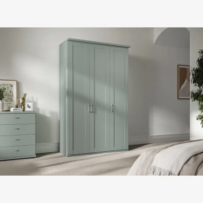 Dreams Dover 3-Door Wardrobe - Green